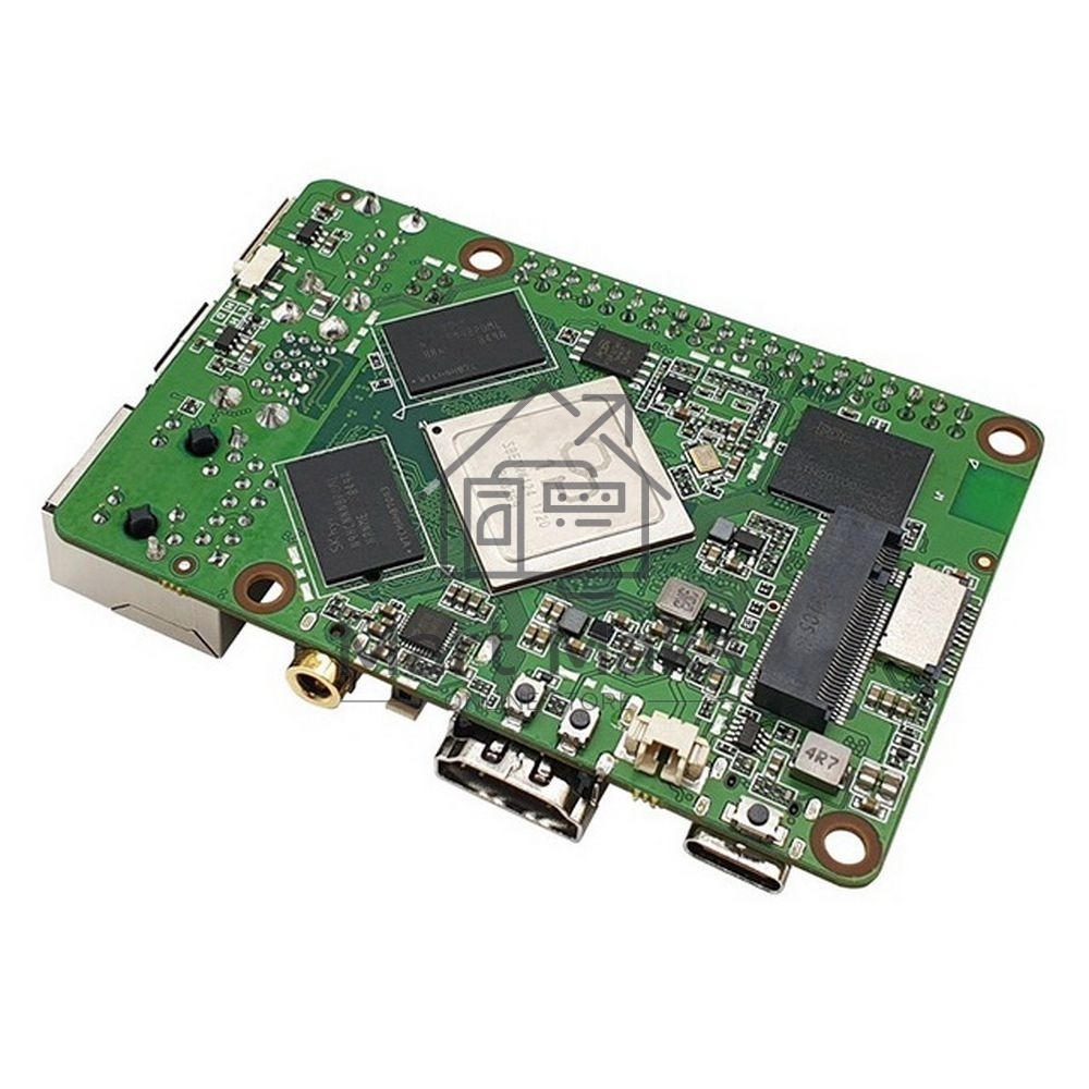 Одноплатный компьютер RockPi ROCK PI 4B Plus (4GB / 32GB eMMC) 