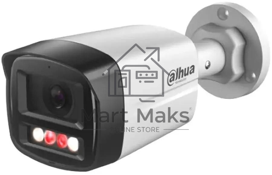 Камера видеонаблюдения IP Dahua DH-IPC-HFW1239TL1P-A-IL-0360B 3.6-3.6мм цв. корп.:белый