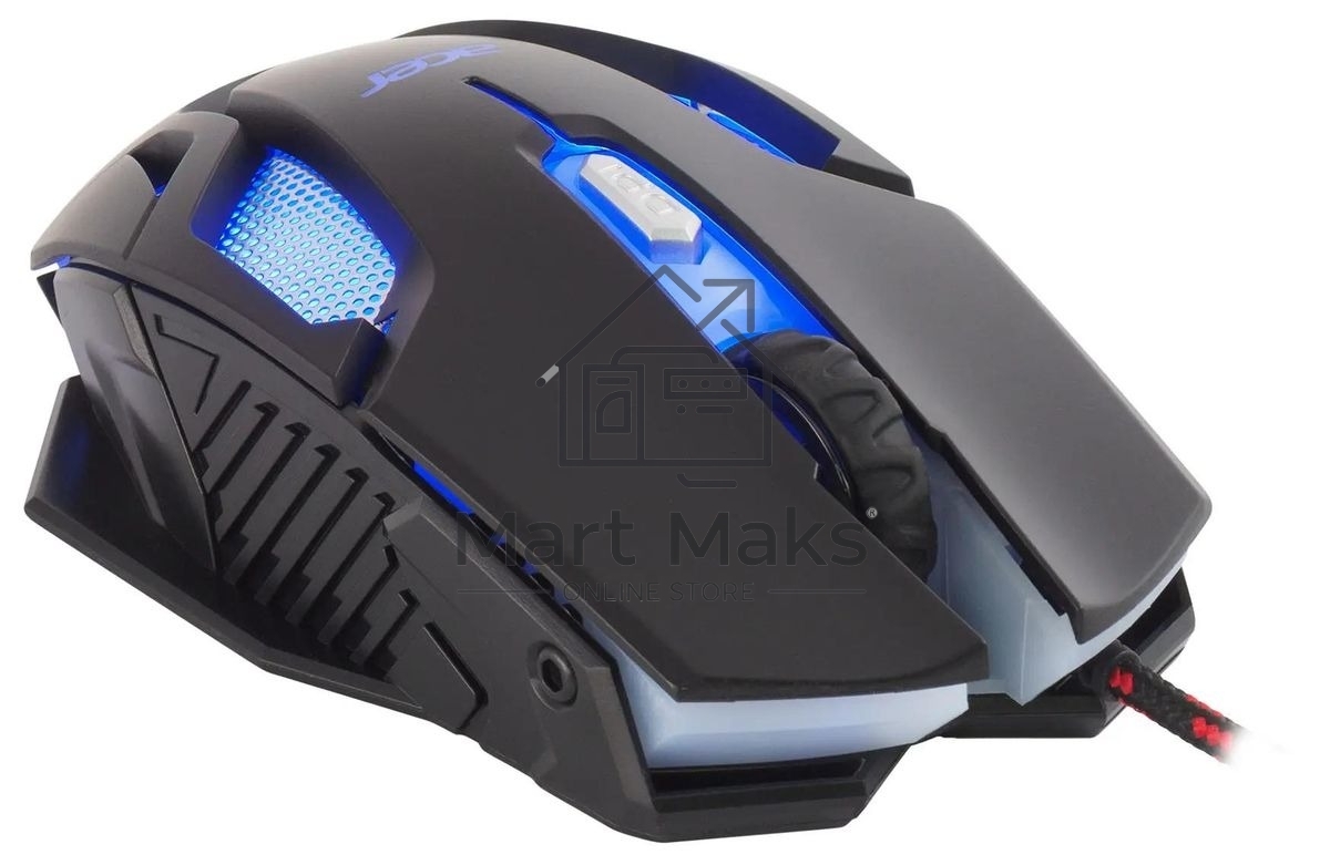 Мышь Acer OMW125 черный оптическая (3200dpi) USB (6but)