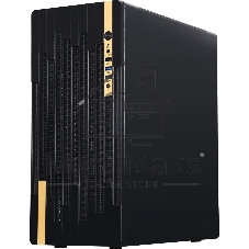 Компьютерный корпус Accord ACC-188R2 черный без БП ATX 4x120мм 1xUSB 2.0 1xUSB 3.0 1xUSB3.1 audio