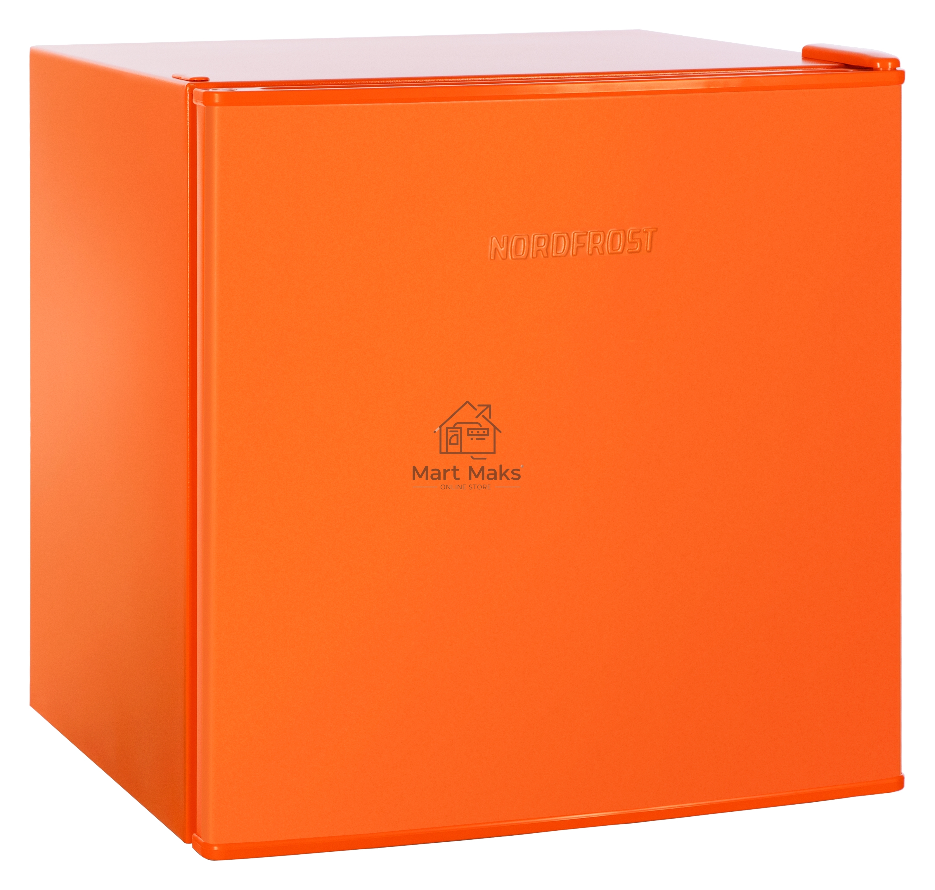 Холодильник Nordfrost ORANGE NR 402 OR оранжевый однокамерный 49/11 морозилка сверху