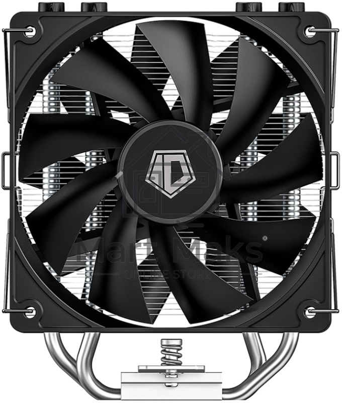 Кулер для процессора ID-COOLING SE-214-XT PLUS черный 120мм алюминий+медь 1800rpm 35.2db 4-pin 200W 150мм
