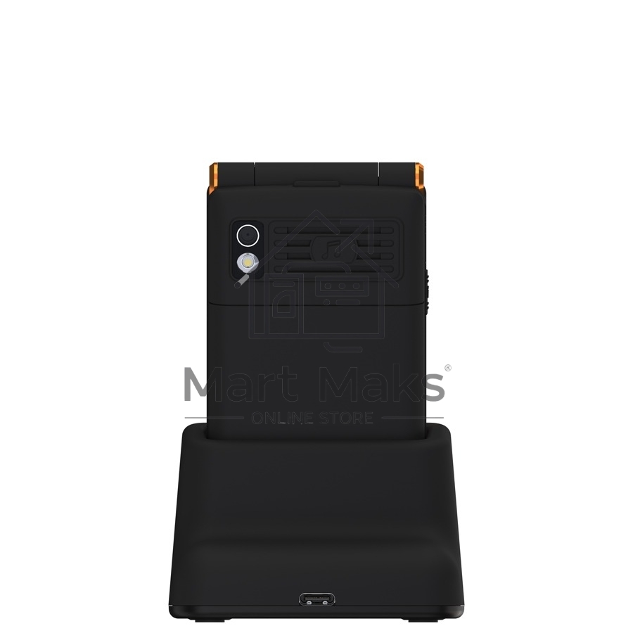 Мобильный телефон Maxvi E11ds черный/золотой