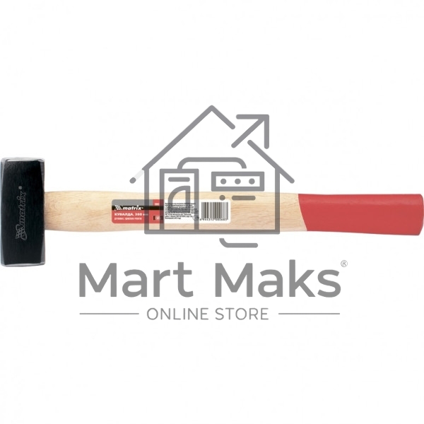 Кувалда Matrix 10903, 1500 г деревянная рукоятка