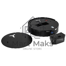 Робот-пылесос Ecovacs Deebot X11 PRO OMNI черный, 6400 мА*ч Li-Ion, уборка сухая/влажная, пылесборник контейнер 0.22 л