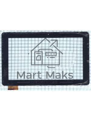 Сенсорное стекло (тачскрин) FPC017H V2.0, черное