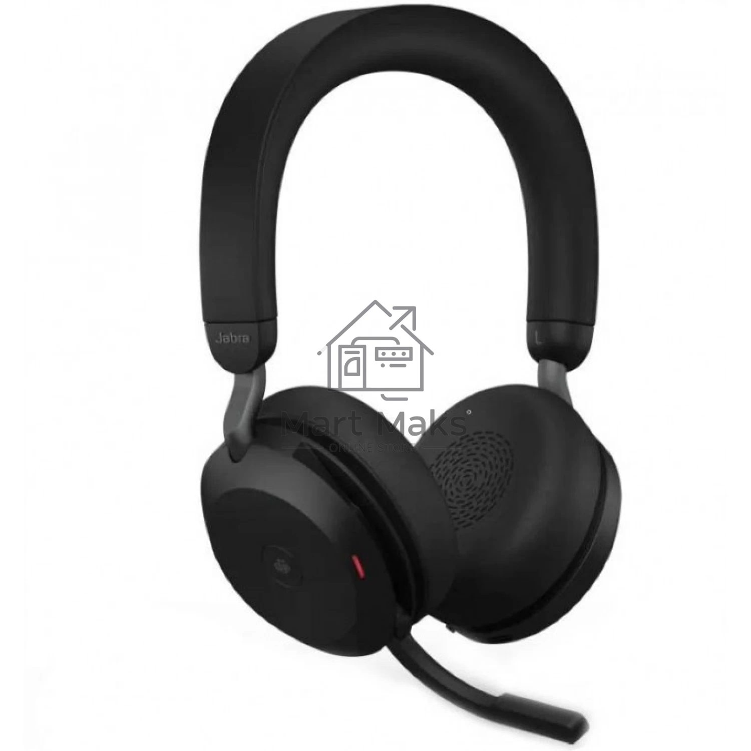 Гарнитура беспроводная Jabra Evolve 2 75, Link380a MS Stereo Stand Black