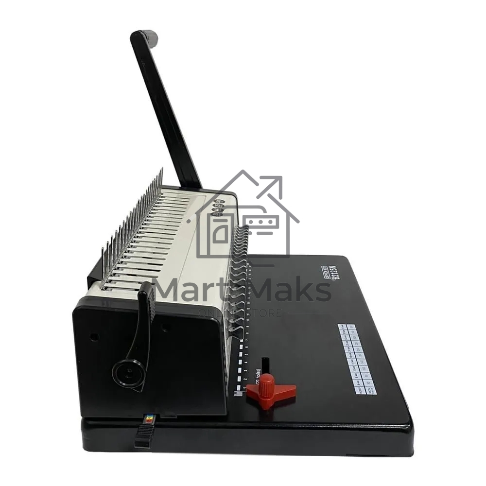 Переплетчик Office Kit B2125N A4/перф.23л.сшив/макс.500л./пластик.пруж. (4.5-51мм)