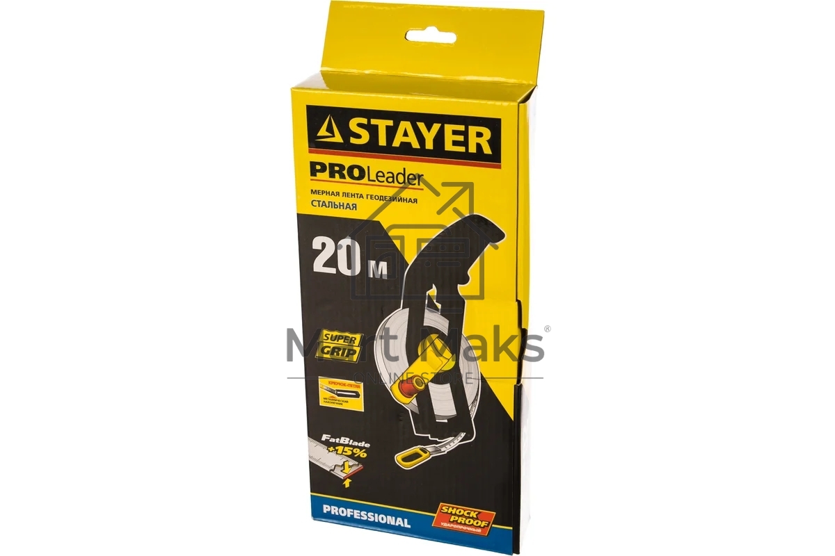 Мерная геодезийная лента STAYER 