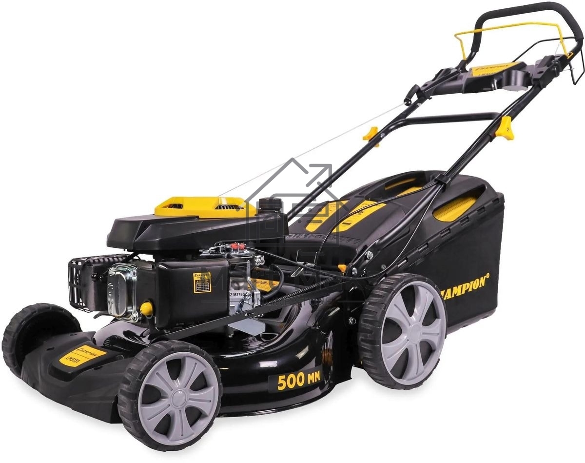 Газонокосилка Champion LM5131 бензиновая3кВт привод травосб. 60л ширина 51см 36.5кг 3в1