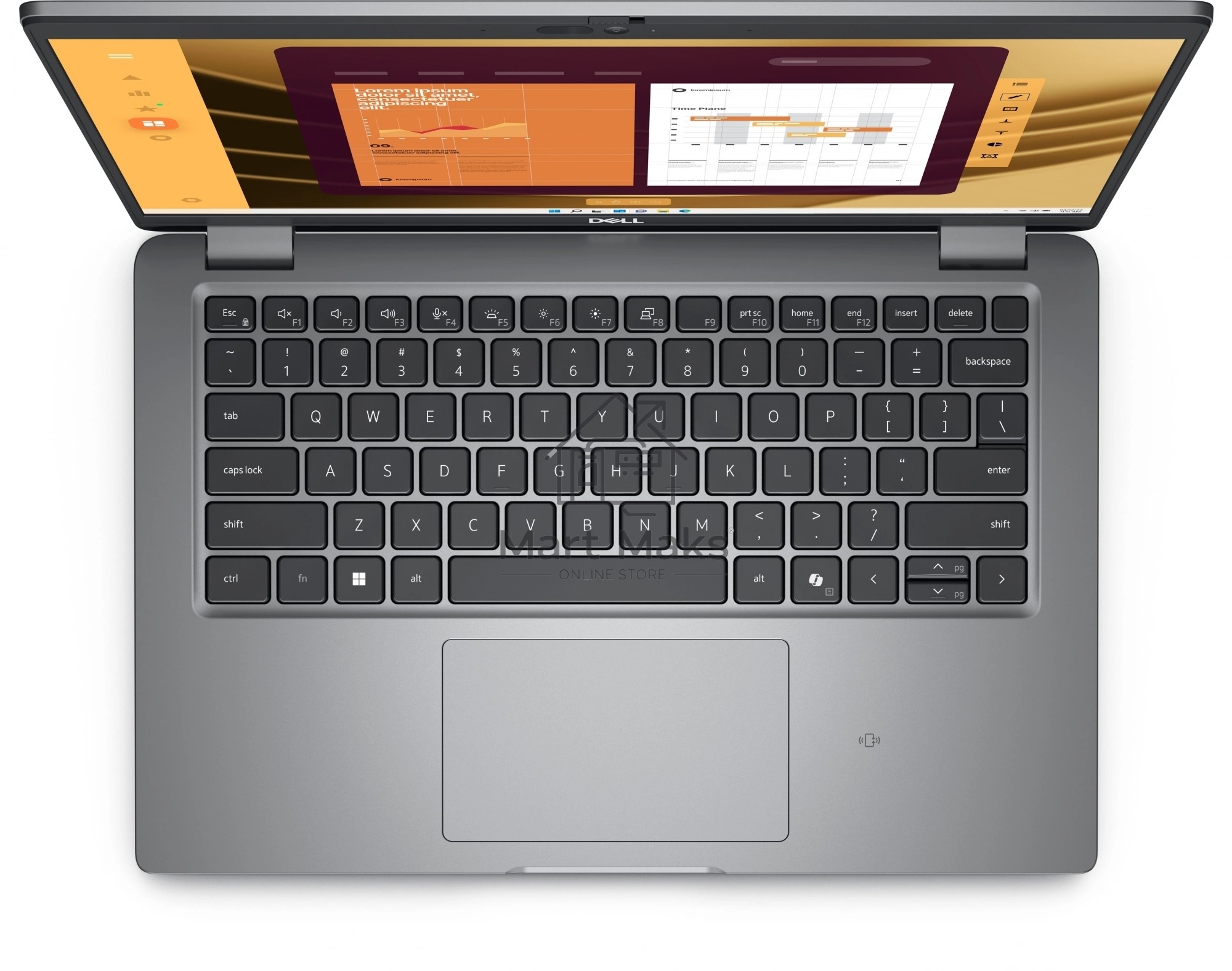 Ноутбук Dell Latitude 5450 черный 5450-7560 Core Ultra 5 155U 16Gb SSD512Gb Intel Arc 14