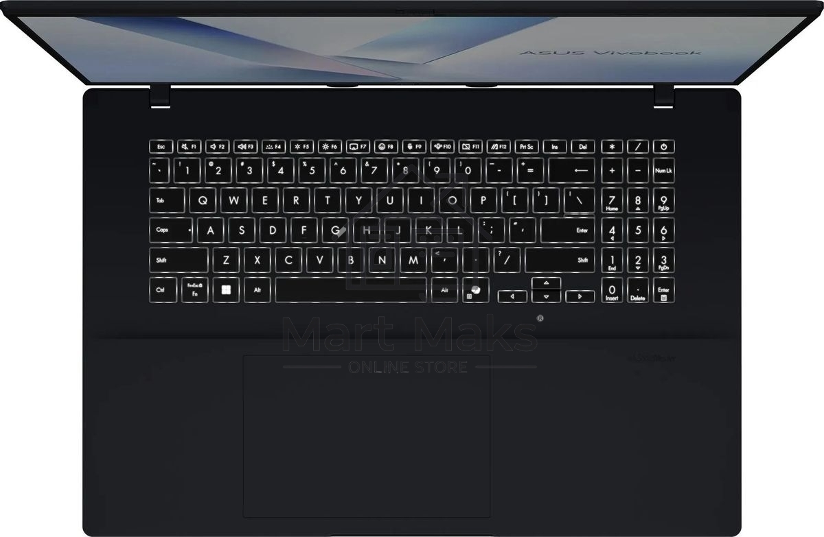 Ноутбук ASUS Vivobook 18 M1807HA синий AMD Ryzen 7 260 3800MHz/18.4