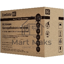 Источник бесперебойного питания ExeGate EP285484RUS SpecialPro Smart LLB-1000.LCD.AVR.C13.RJ.USB 1000VA/650W, LCD, AVR, 6*IEC-C13, RJ45/11, USB, черный