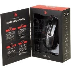 Мышь проводная A4Tech Bloody W60 Max черный, 10000 dpi, USB, кнопки - 10