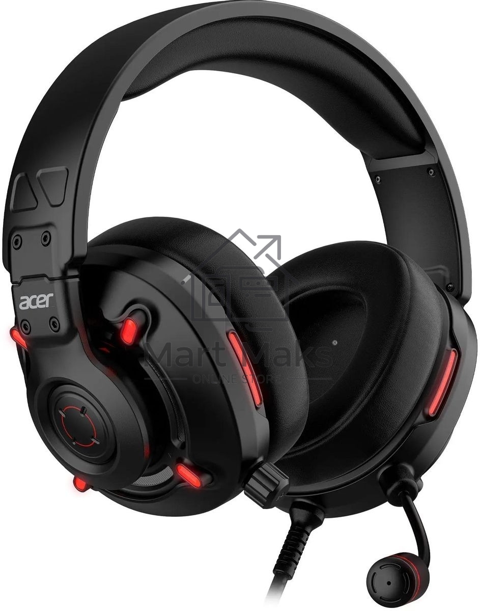 Наушники с микрофоном мониторные оголовье Acer Nitro OHW306 черный ZL.HDSEE.00E