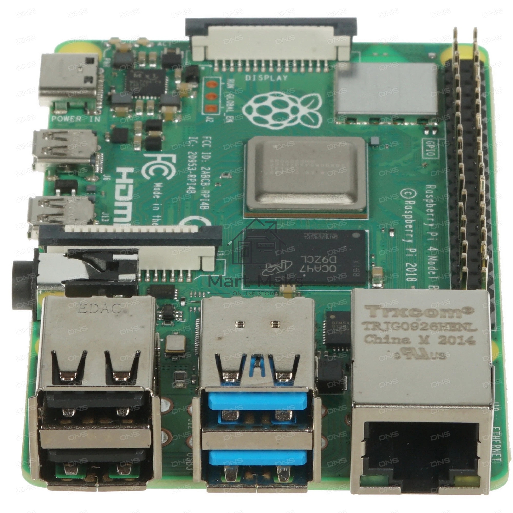 Микрокомпьютер Raspberry Pi 4 Model B 8GB