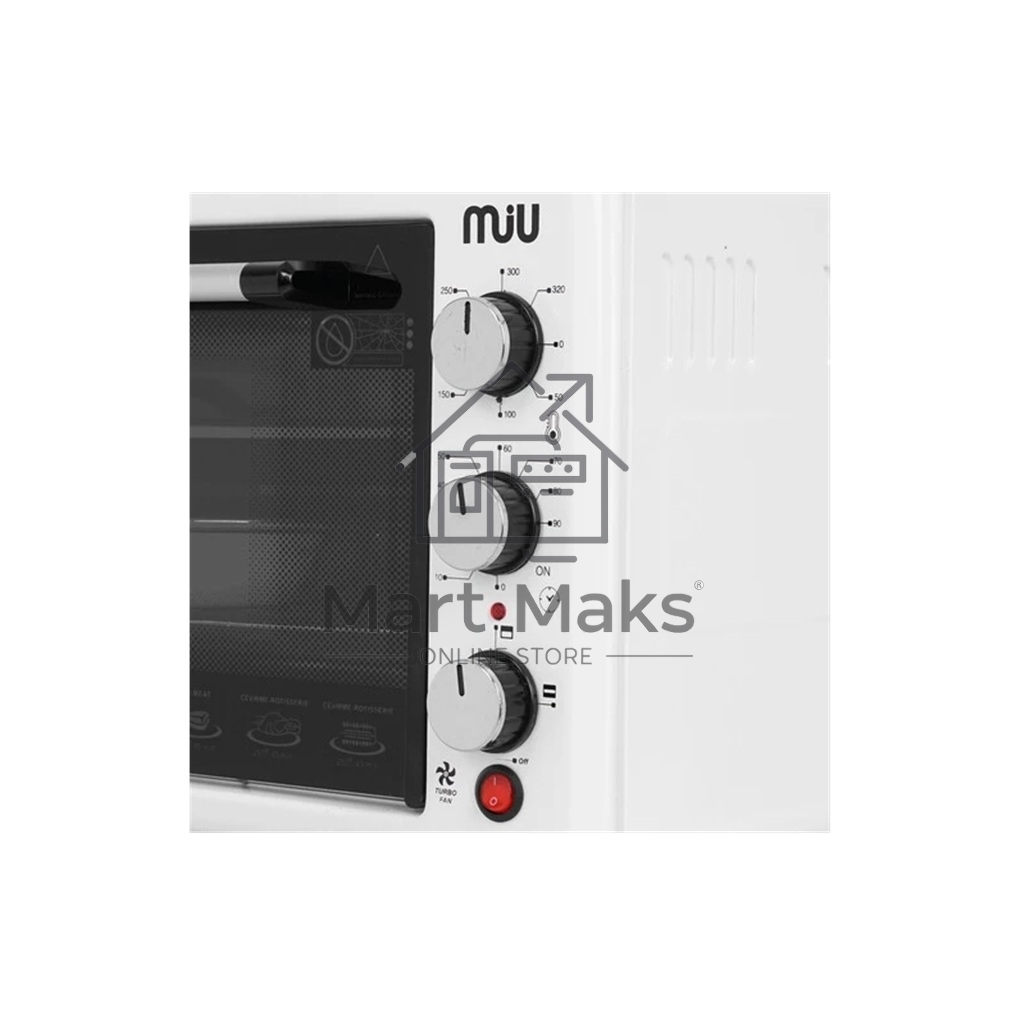 Мини печь MIU MO-40002KW (белая)