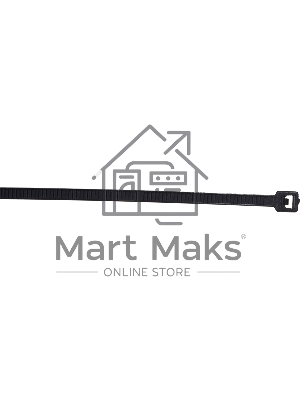 Нейлоновые стяжки FORTISFLEX КСС 3х200 мм черный 100 штук 49409