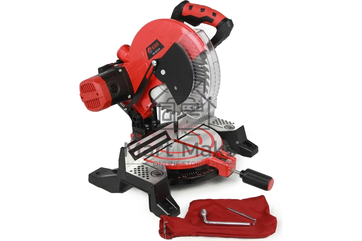 Пила дисковая торцовочная EDON MS-92552A черный/красный 7297