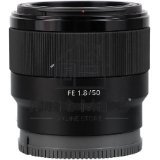 Объектив Sony SEL50F18F.SYX, 50 мм, f/1.8, фикс-объектив, компактный светосильный стандартный объектив с асферическим элементом, Sony E (FE), черный