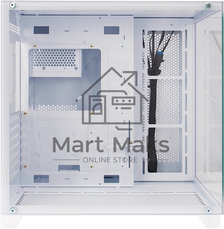 Компьютерный корпус 1STPLAYER MEGAVIEW MV8-TP белый/ATX/MV8-TP-WH