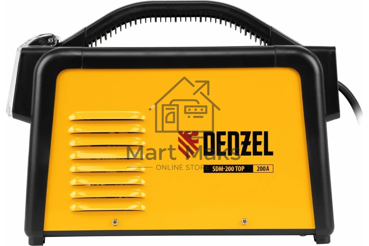 Аппарат инвертор. дуговой сварки SDM-200 Top, 200 А, ПВ 80% Denzel