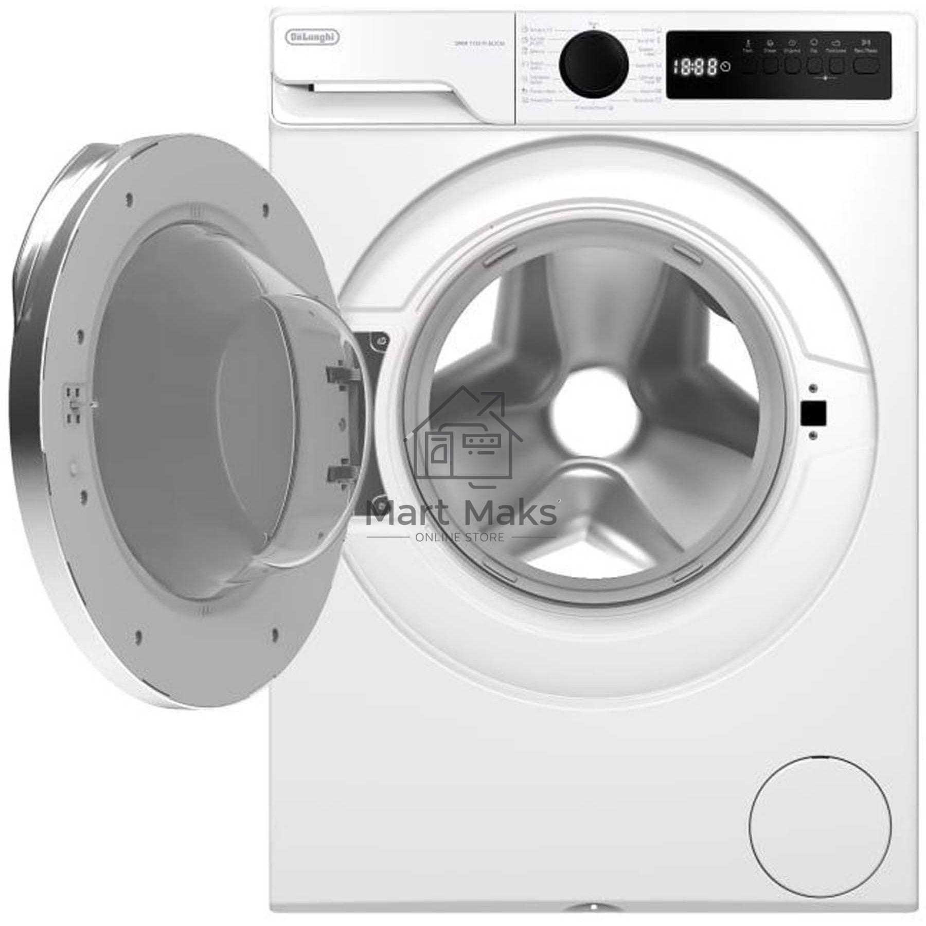 Стиральная машина DeLonghi DWM 1135 VI ALICIA белый, загрузка фронтальная 10,5 кг, 1400 об/мин., класс: А