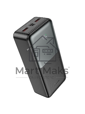 Внешний аккумулятор Powerbank HOCO J136B Sirui, 30000mAh черный
