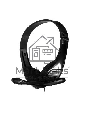 Наушники с микрофоном Oklick HS-M150 черный 2.2м накладные оголовье (NO-003N)