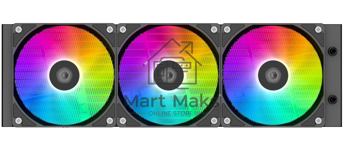 СВО для процессора ID-COOLING SL360 XE черный 120мм алюминий+медь 1800rpm 30db 4-pin 350W