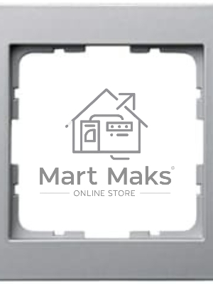 Рамка 1-м G-Classic алюм. Jasmart G1001S