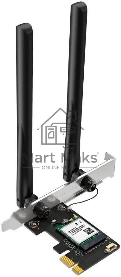 Двухдиапазонный беспроводной адаптер Mercusys MA70XE PCI-Express Wi-Fi с Bluetooth