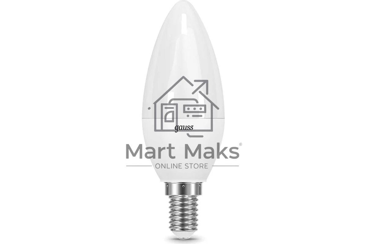 Лампа светодиодная LED Gauss Candle E14 9.5Вт 4100К