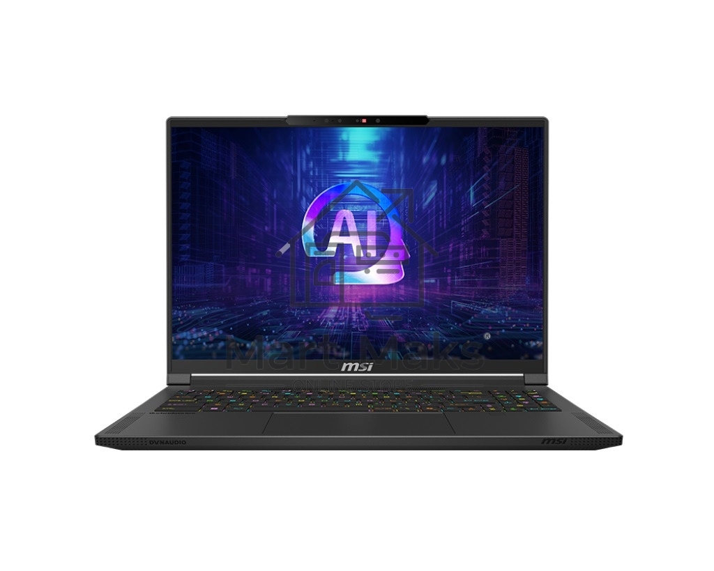 Ноутбук MSI Stealth 16 AI A2HWGG-085XRU Intel Core Ultra 7 255H/32Gb/SSD1Tb/RTX5070 8Gb/16