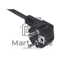 Кабель питания компьютера Cabeus PC-186-VDE-1.0-3M (Schuko+C13) (3x1.0), 3 м
