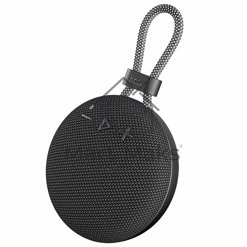 Портативная колонка круглая HOCO BS60, черный