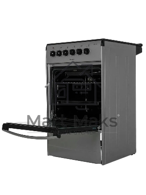 Плита электрическая Darina 1B EC 341 606 silver серебристый/черный, конфорок 4 шт, духовка 50 л, 50 см x 85 см x 56 см