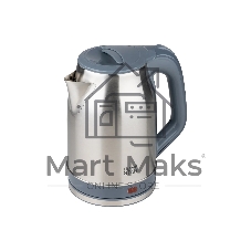 Чайник электрический Homestar HS-1005 2,3 л, 1800 Вт, нержавейка, серый