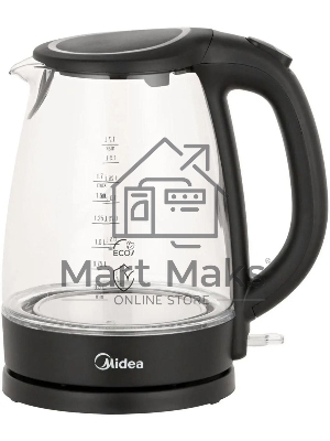 Чайник электрический Midea МК-8015, 2200Вт, черный