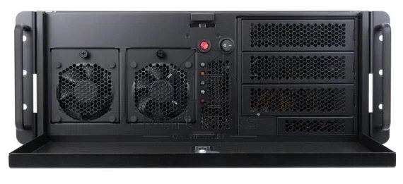 Компьютерный корпус InWin IW-R400-01N /USB3.0*2/Rear fan 8025mm 4200RPM*2/Front fan 8025mm 4200RPM*2/Front door/Air filter for front door
