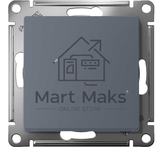 Кнопка нажимная сх.1, 10АХ, механизм SE AtlasDesign Грифель