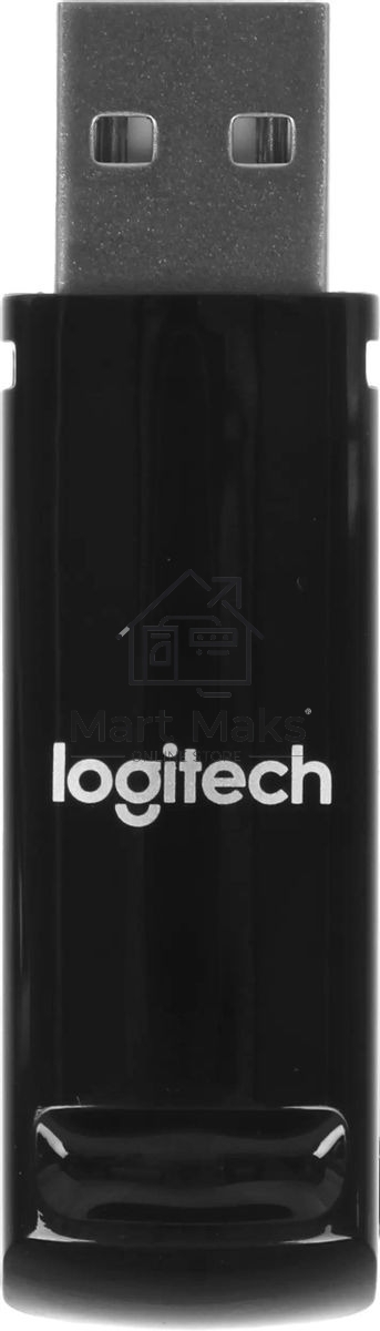 Презентер беспроводной Logitech R400 черный, радиоканал, USB, кнопки - 5