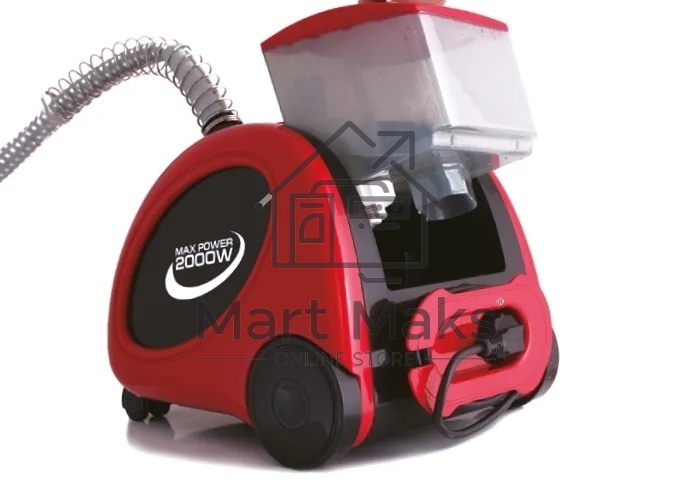 Отпариватель Centek CT-2370 черный/красный, 2200 Вт, 30 г/мин, 1600 мл