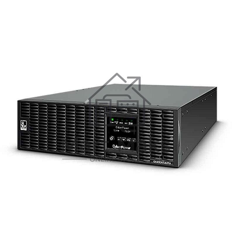Источник бесперебойного питания CyberPower OL6KERT3UPM/6000 ВА/6000 Вт/2 х IEC 320 C19 (компьютерная), 8 х IEC 320 C13 (компьютерная), клеммная колодка