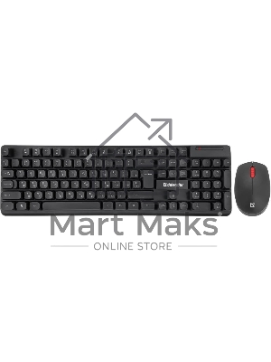 Комплект клавиатура + мышка Defender MILAN C-992 RU черный