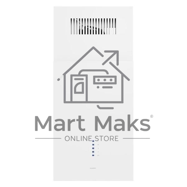 Вытяжка пристенная островная Maunfeld Bath Plus 402IL белый, 40 см, 1150 куб. м/ч, 52 дБ
