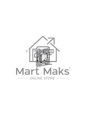 Механизм розетки EKF Эпика UP1-SOW-111-44 16А, IP44, с заземлением, со шторками, c крышкой, белый