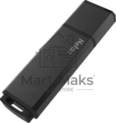 Флешка USB Netac U351 (NT03U351N-032G-32BK), 32Gb, USB 3.0, R/W 110/45, черный