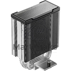 Кулер для процессора Deepcool AG300 G2 Soc-AM5/AM4/1200/1700/1851 серебристый/черный 4-pin 18-31dB Al+Cu 150W 350gr Ret (R-AG300-BKAMMG2)