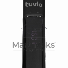 Выпрямитель для волос Tuvio HS10CDI01 черный, с дисплеем